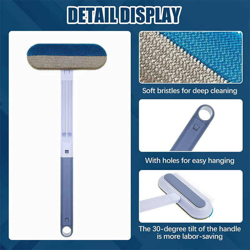 Escova Multifuncional 4 em 1 para Remoção de Pelos de Pets Cães e Gatos Limpador de Pelos Removedor de Pelos para Tela de Janela Ferramenta de Limpeza