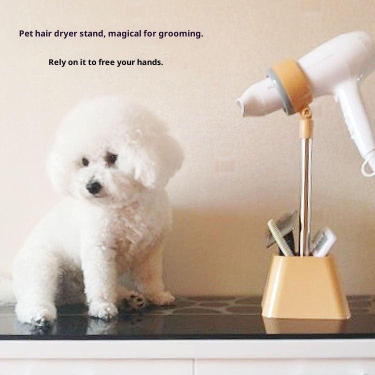 Secador de Cabelo para Pets Doméstico com Suporte Fixo para Estética Animal